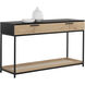 Rosso 55 X 17.75 inch Black / Brown / Matte Black Console Table